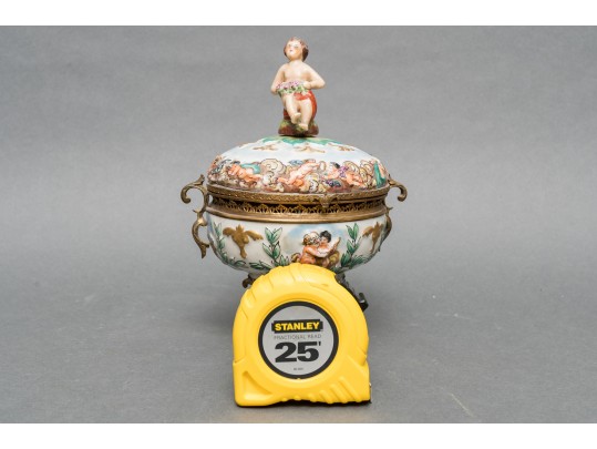 Dresden Porcelain Jewelry Casket