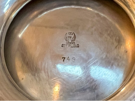 Sterling Silver Pierced 10” Centerpiece Pedestal Bowl