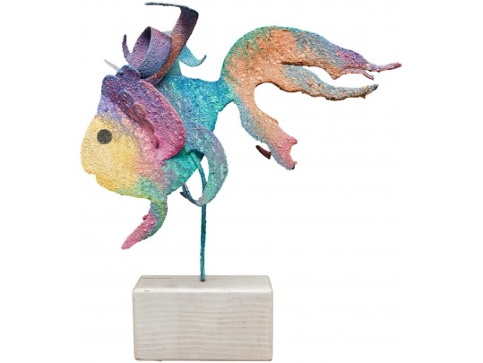 Colorful Fish Sculpture