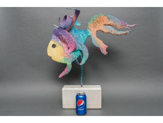 Colorful Fish Sculpture