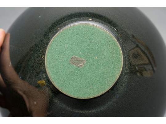 Signed Couil Art Glass Vase