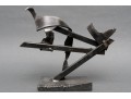 Brutalist Metal Sculpture