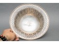 Sterling Silver Pierced 10” Centerpiece Pedestal Bowl