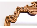 Antique Carved Wood Gilt Wall Mirror