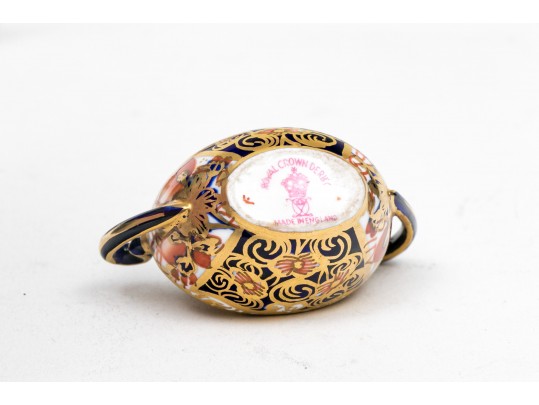 Diminutive Royal Crown Derby Assembled Tea Service