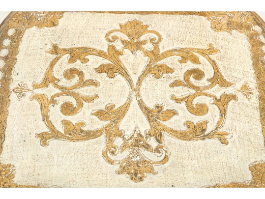 Antique Florentine Gilt Finished Side Chair