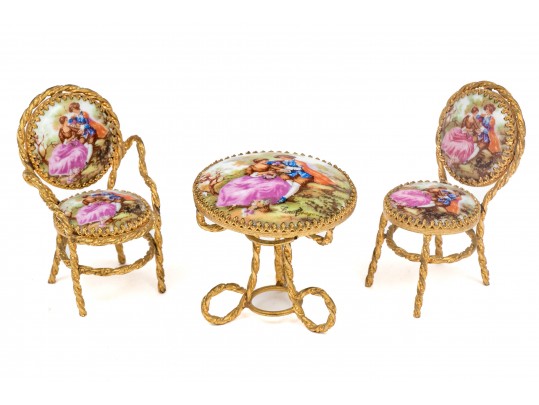 Whimsical French Diminutive Furniture