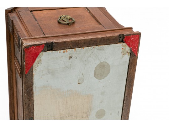 Semi Antique Carved Wood Chest