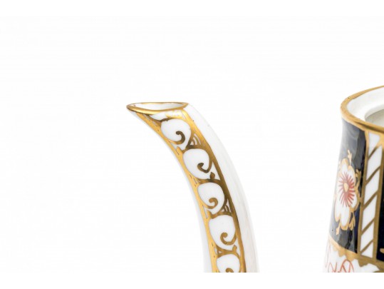 Royal Crown Derby Four Piece Coffee Service