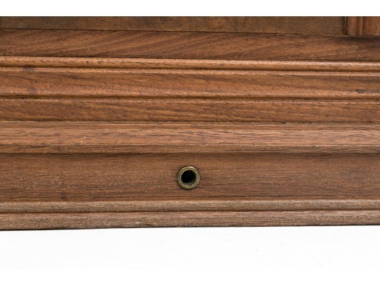 Semi Antique Carved Wood Chest