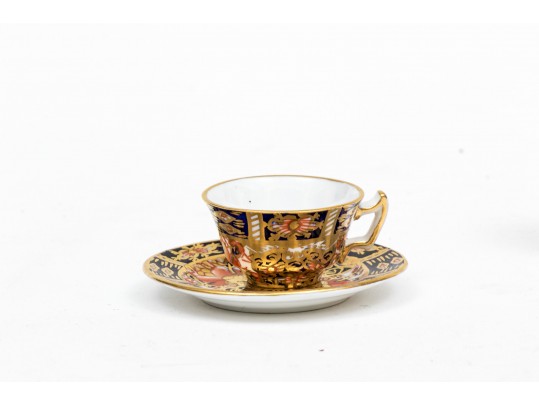 Diminutive Royal Crown Derby Assembled Tea Service