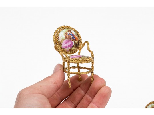 Whimsical French Diminutive Furniture