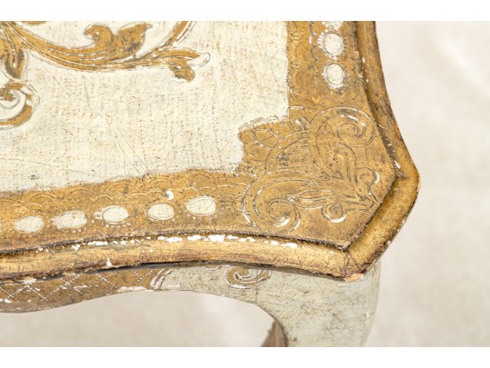 Antique Florentine Gilt Finished Side Chair