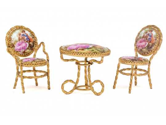 Whimsical French Diminutive Furniture