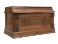 Semi Antique Carved Wood Chest
