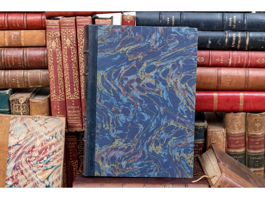 Large Collection Of Antique And Vintage Leatherbound And Other Books