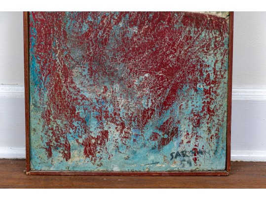 Donald Sargeant (20th C.) Painting On Panel, 