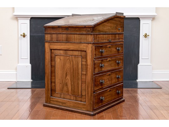 William VI Rosewood Davenport Desk Ca. 1840