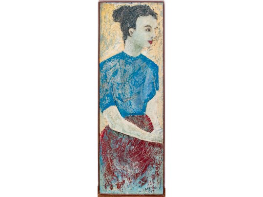Donald Sargeant (20th C.) Painting On Panel, 