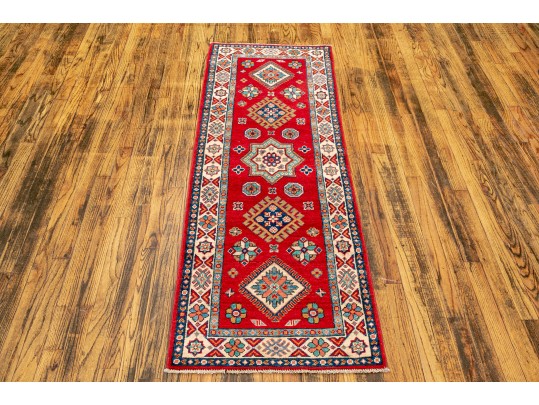 Hand Knotted Pakistani Wool Carpet Runner - 25