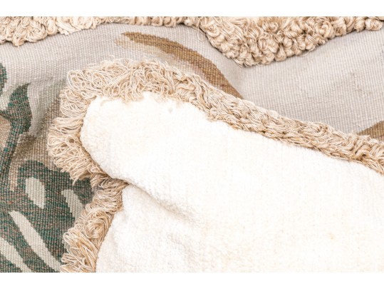 Set Of Four Large Tapestry Pillows