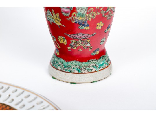 Collection Of Three Chinese Table Top Items