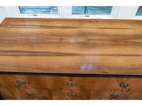 Antique 19th Century Biedermeier 3 Drawer Dressing Chest