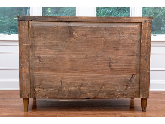 Antique 19th Century Biedermeier 3 Drawer Dressing Chest