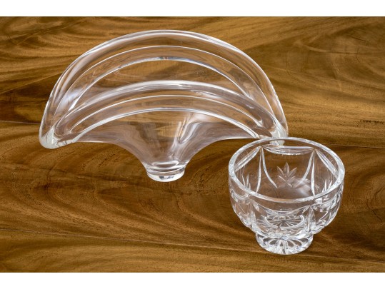 Lot Of Steuben & Waterford Crystal Table Top Items