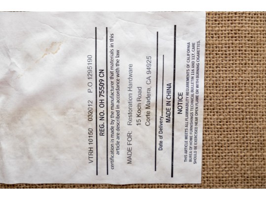 Restoration Hardware Deconstructed English Club Chair