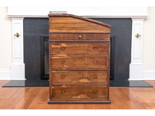 William VI Rosewood Davenport Desk Ca. 1840
