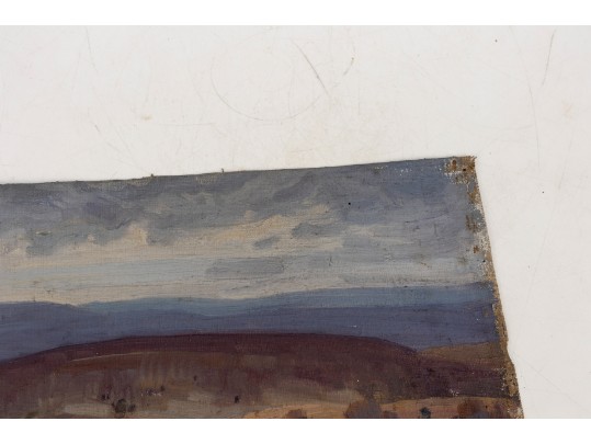 William A. Drake (1891-1979) Oil On Canvas - Country Landscape - Unframed