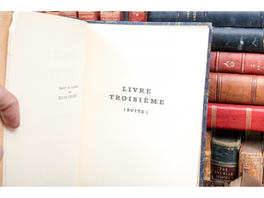 Large Collection Of Antique And Vintage Leatherbound And Other Books