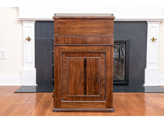 William VI Rosewood Davenport Desk Ca. 1840