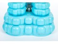 Vintage Pressed Glass Condiment Set