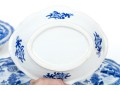Collection Of Seven Chinese Blue And White Porcelain Lidded Serving Bowls