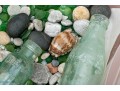Decorative Sea Glass, Pebbles And Bottles 