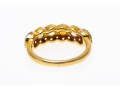 Colorful Sterling And Synthetic Sapphire Ring, Size 7.25