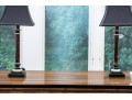 Decorative Pair Of Faux Tortoise Shell Table Lamps