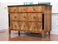 Antique 19th Century Biedermeier 3 Drawer Dressing Chest