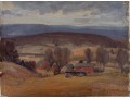 William A. Drake (1891-1979) Oil On Canvas - Country Landscape - Unframed
