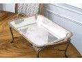 English Silver Plated Lot With Pair Of Chafing Dishes On Stand Along With A Lidded Tureen