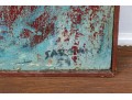 Donald Sargeant (20th C.) Painting On Panel, 