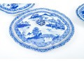 Collection Of Seven Chinese Blue And White Porcelain Lidded Serving Bowls