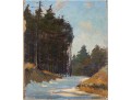 William A. Drake (1891-1979), Oil On Board - Forest Landscape - Unframed