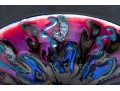 Orcas Island Washington State Glazed Ceramic Center Bowl