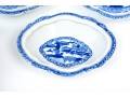Collection Of Seven Chinese Blue And White Porcelain Lidded Serving Bowls