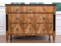 Antique 19th Century Biedermeier 3 Drawer Dressing Chest