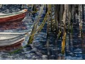 William L. Drake (1929-2019) Watercolor On Paper Boat Yard Scene