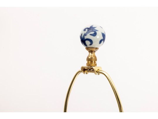 Asian Ceramic Canister Table Lamps